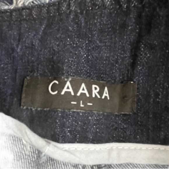 NWOT CAARA raw hem and waist cropped jeans - K22 - Picture 5 of 7